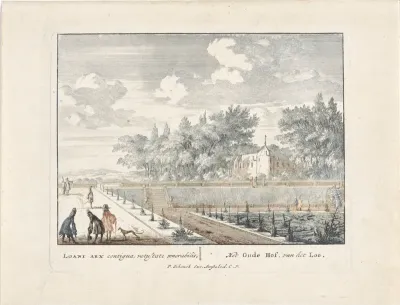 Gezicht op Kasteel Het Oude Loo