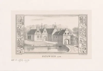 Gezicht op Kasteel Hoxwier