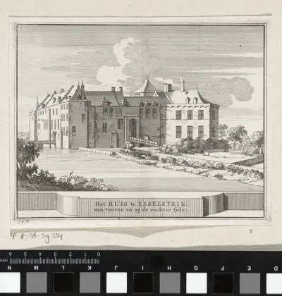 Gezicht op kasteel IJsselstein
