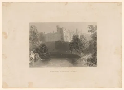 Gezicht op kasteel Kilkenny