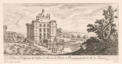 Gezicht op kasteel Maulnes