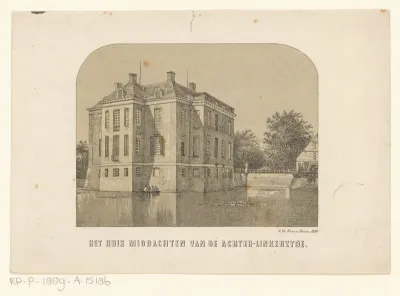 Gezicht op kasteel Middachten