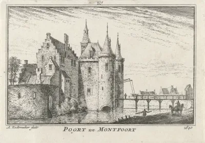 Gezicht op Kasteel Montfoort, 1640