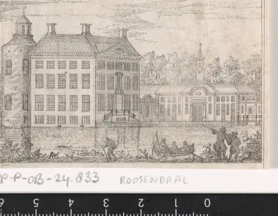 Gezicht op Kasteel Rosendael