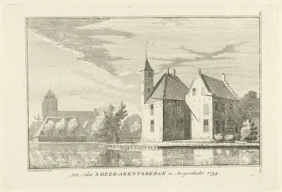 Gezicht op kasteel 's Heer-Arents-Berge
