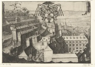 Gezicht op kasteel Sint-André