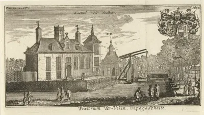 Gezicht op Kasteel Ter Veken