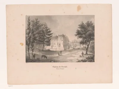 Gezicht op kasteel Twickel