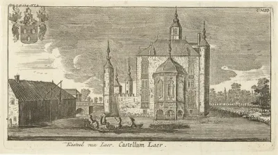 Gezicht op Kasteel van Laer