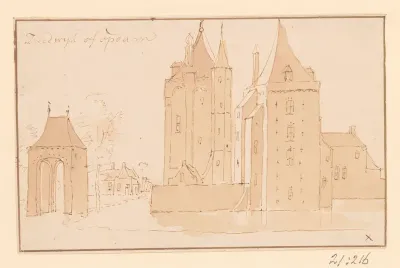 Gezicht op Kasteel Zuidwijk
