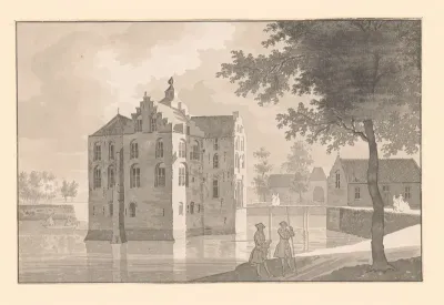 Gezicht op Kasteel Zuilenstein