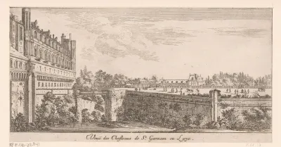 Gezicht op kastelen in Saint-Germain-en-Laye