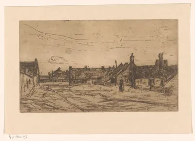 Gezicht op Katwijk