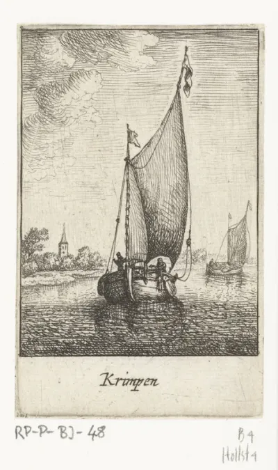 Gezicht op Krimpen