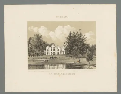 Gezicht op landgoed De Hemelse Berg