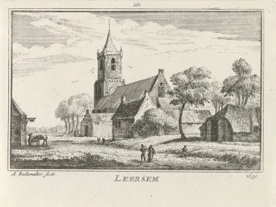 Gezicht op Leersum, 1630
