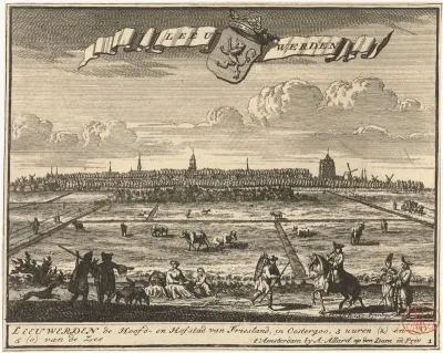 Gezicht op Leeuwarden