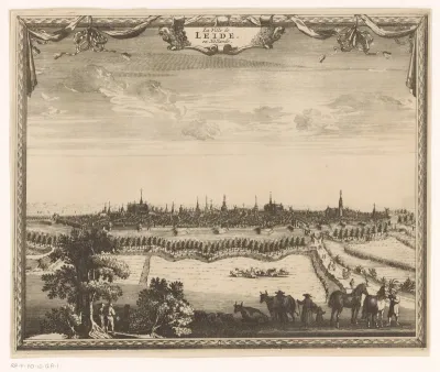 Gezicht op Leiden