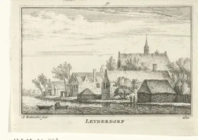 Gezicht op Leiderdorp