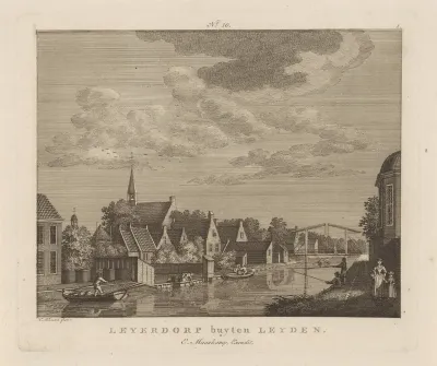 Gezicht op Leiderdorp
