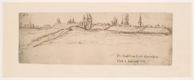 Gezicht op Lier