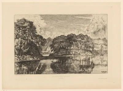 Gezicht op Loch Awe