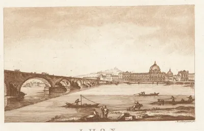Gezicht op Lyon