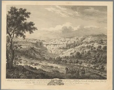 Gezicht op Malham Cove
