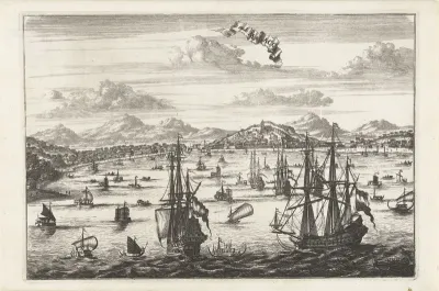 Gezicht op Melaka