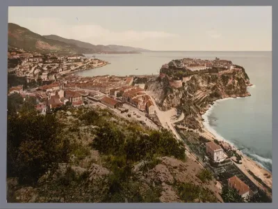 Gezicht op Monaco