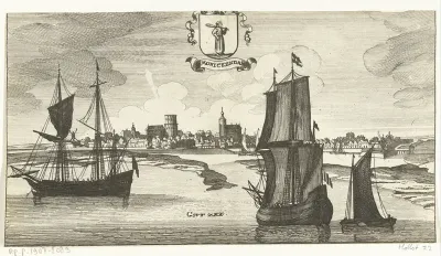 Gezicht op Monnickendam