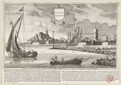 Gezicht op Muiden