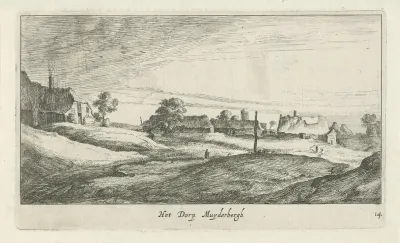 Gezicht op Muiderberg