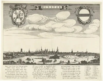 Gezicht op Münster
