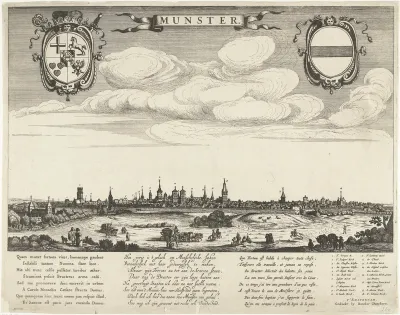Gezicht op Münster