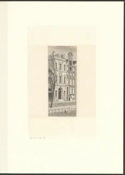 Gezicht op museum Fodor aan de Keizersgracht 609