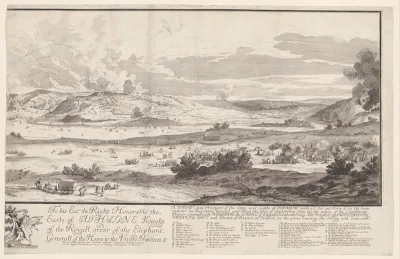 Gezicht op Namen en de citadel (plaat 2)