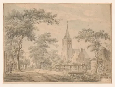 Gezicht op Nederlangbroek