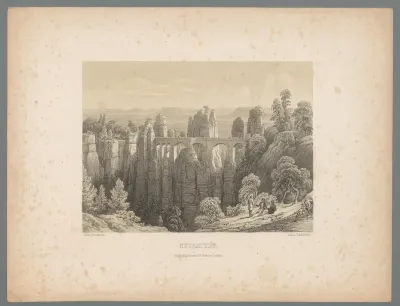 Gezicht op Neurathen Castle