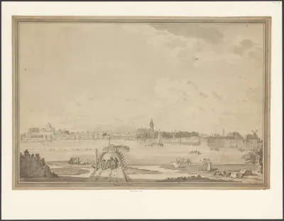 Gezicht op Nijmegen