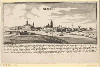 Gezicht op Nijmegen