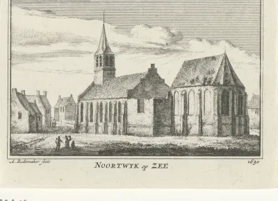 Gezicht op Noordwijk aan Zee, 1630