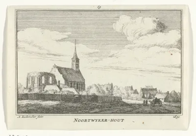 Gezicht op Noordwijkerhout, 1631