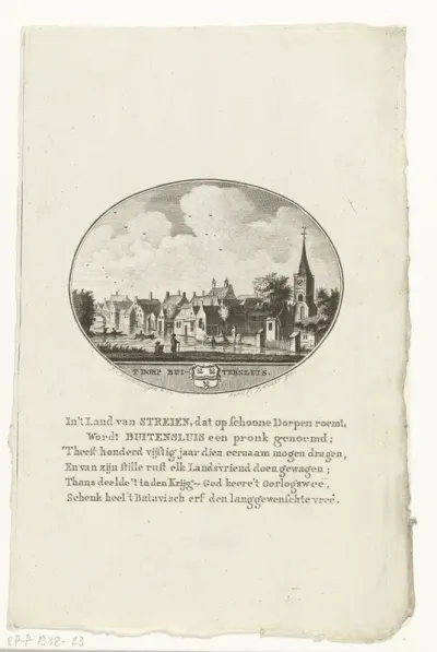 Gezicht op Numansdorp
