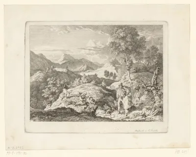 Gezicht op Olevano Romano
