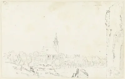 Gezicht op Oostvoorne