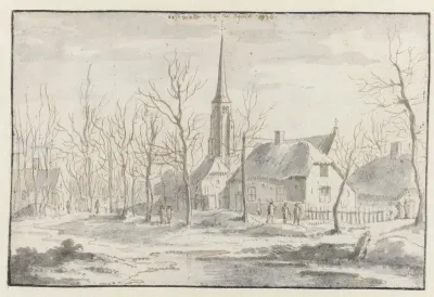 Gezicht op Oostwold, Groningen