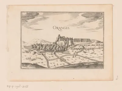 Gezicht op Orange