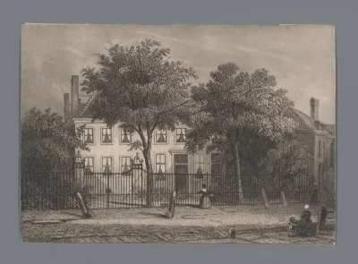 Gezicht op Ottoburg in Rijswijk