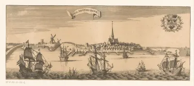 Gezicht op Oud-Arnemuiden
